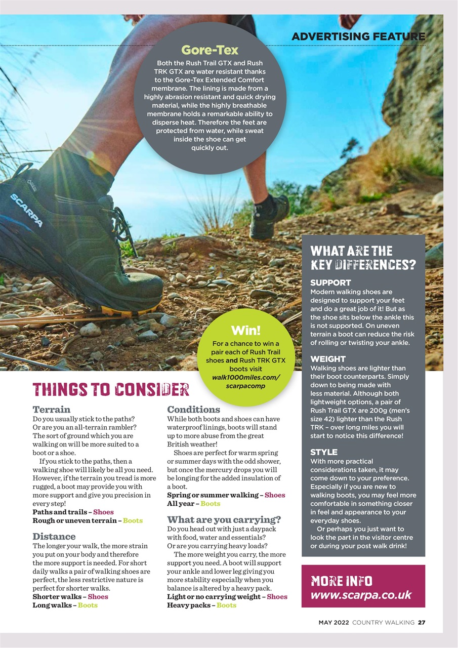 Country Walking Preview Pages