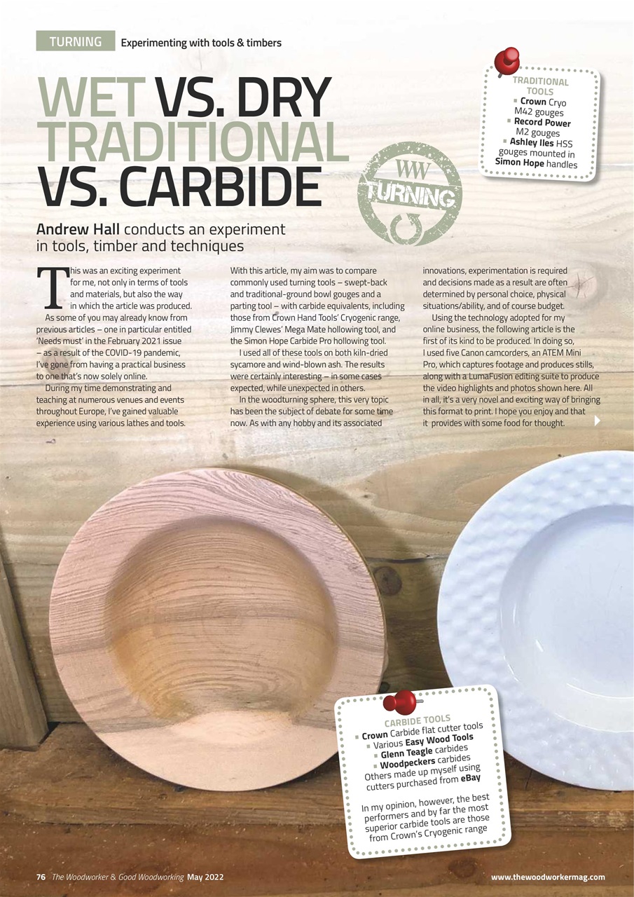 The Woodworker Magazine Preview Pages