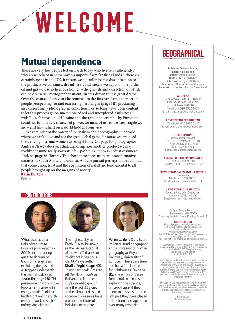 Geographical Preview Pages