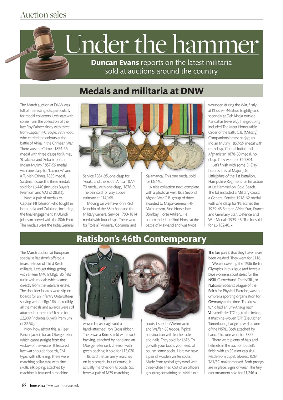 The Armourer Preview Pages