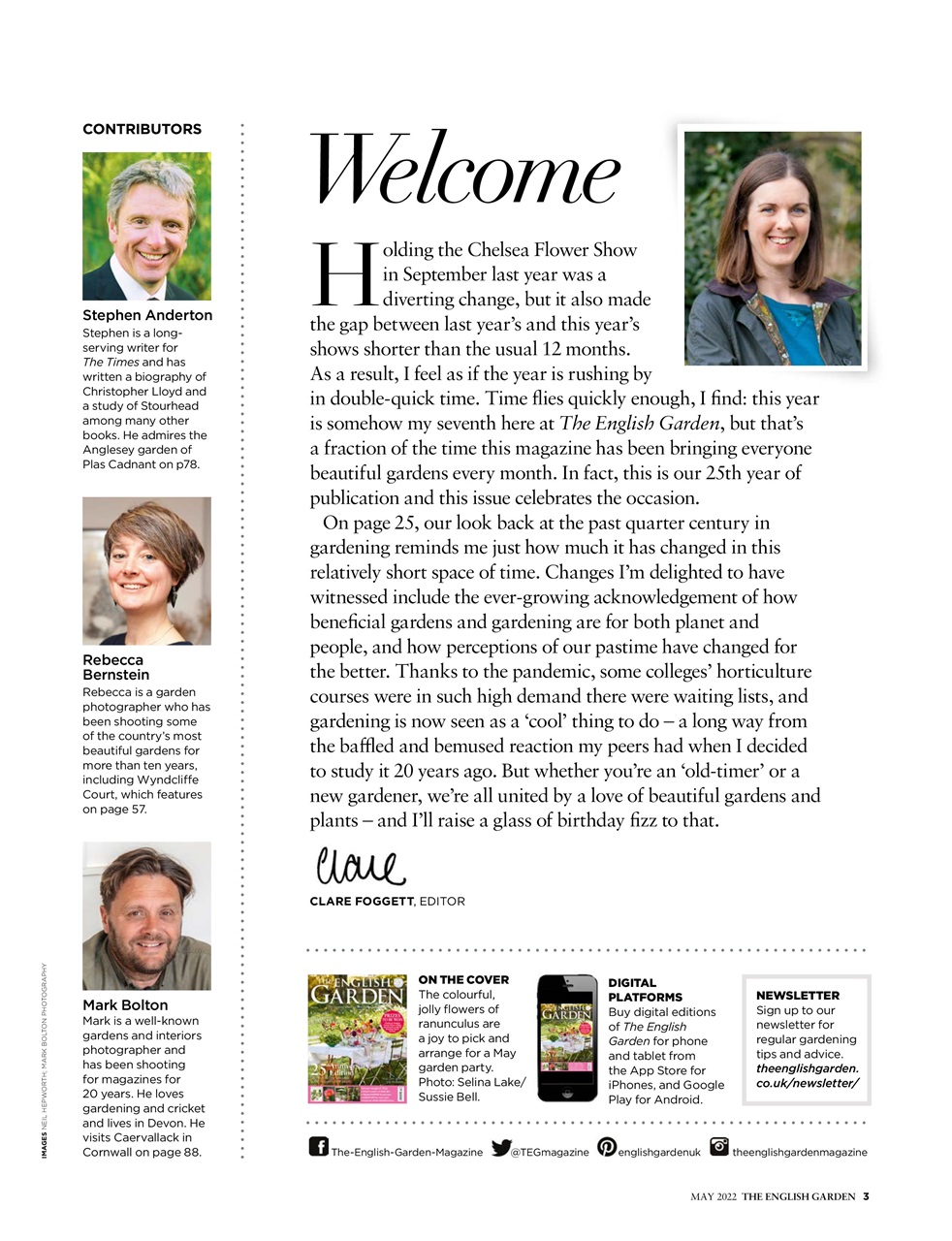 The English Garden Preview Pages