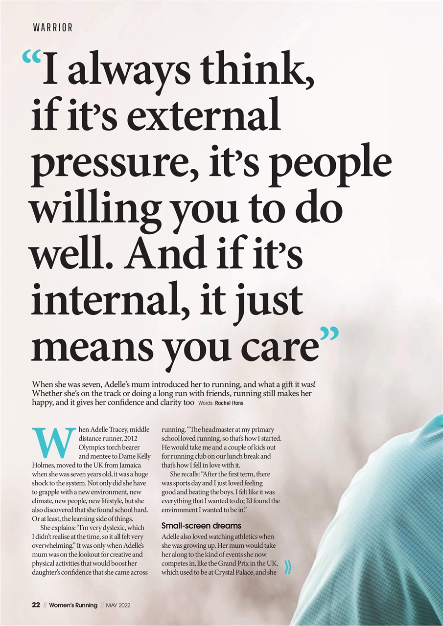 Women’s Running Preview Pages