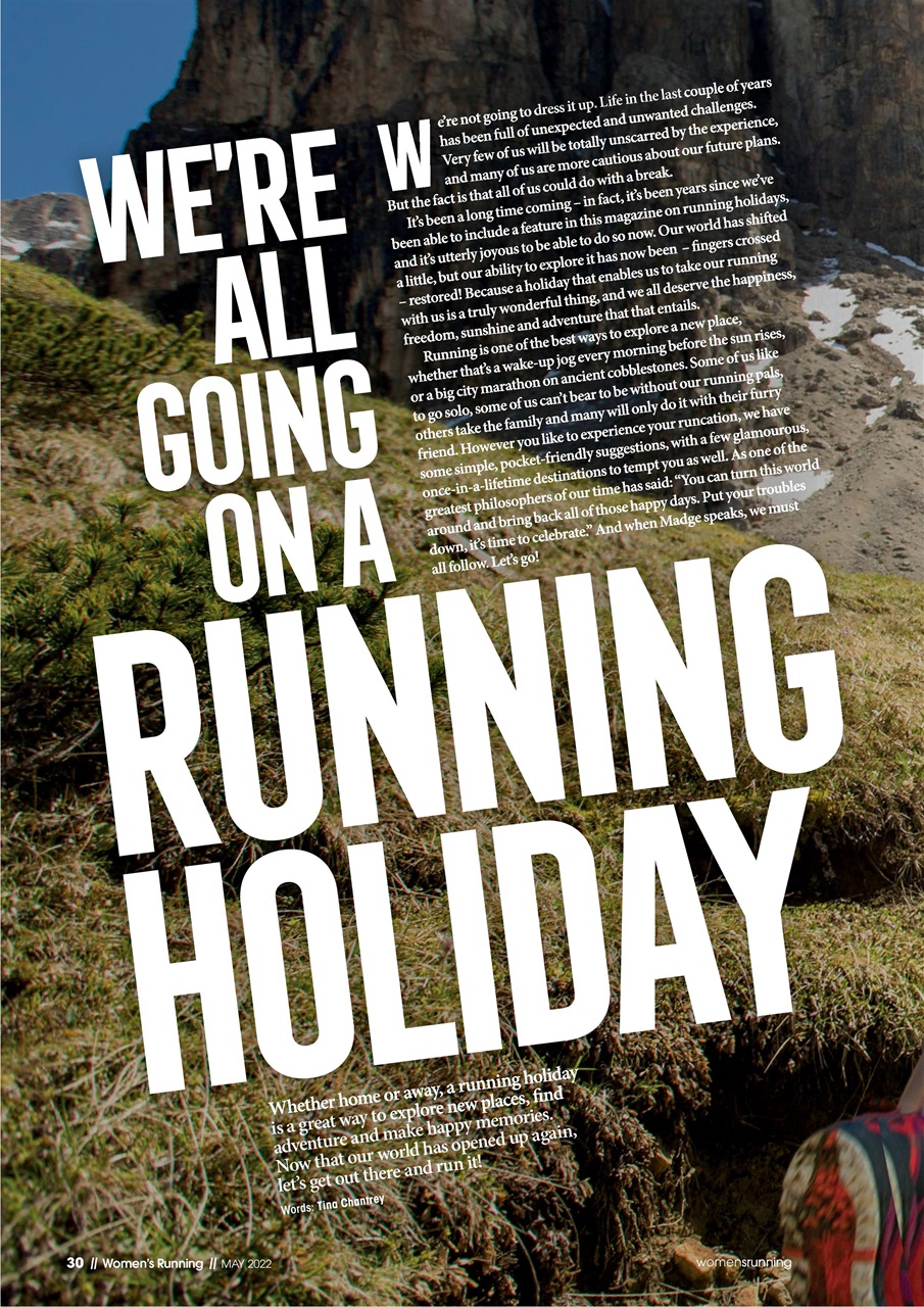 Women’s Running Preview Pages