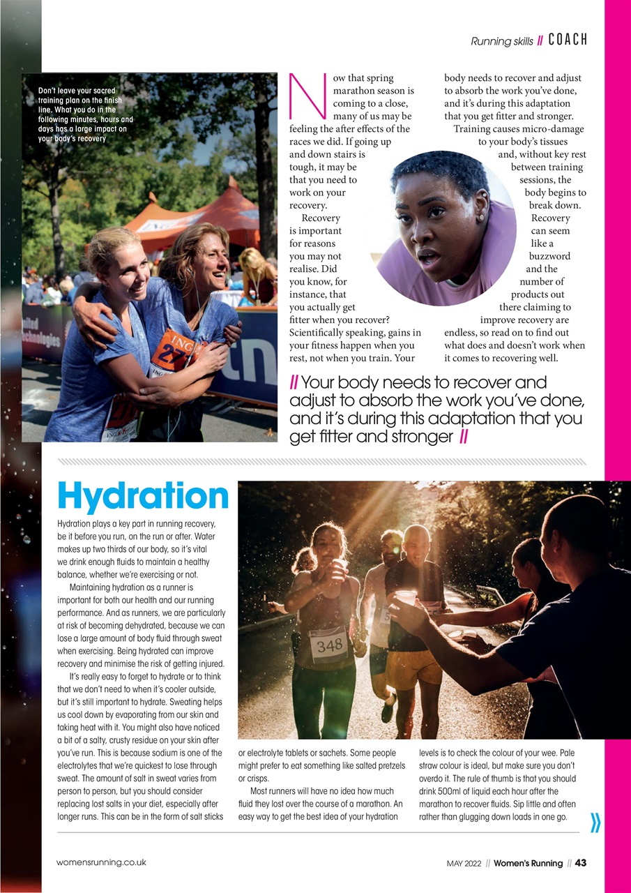 Women’s Running Preview Pages