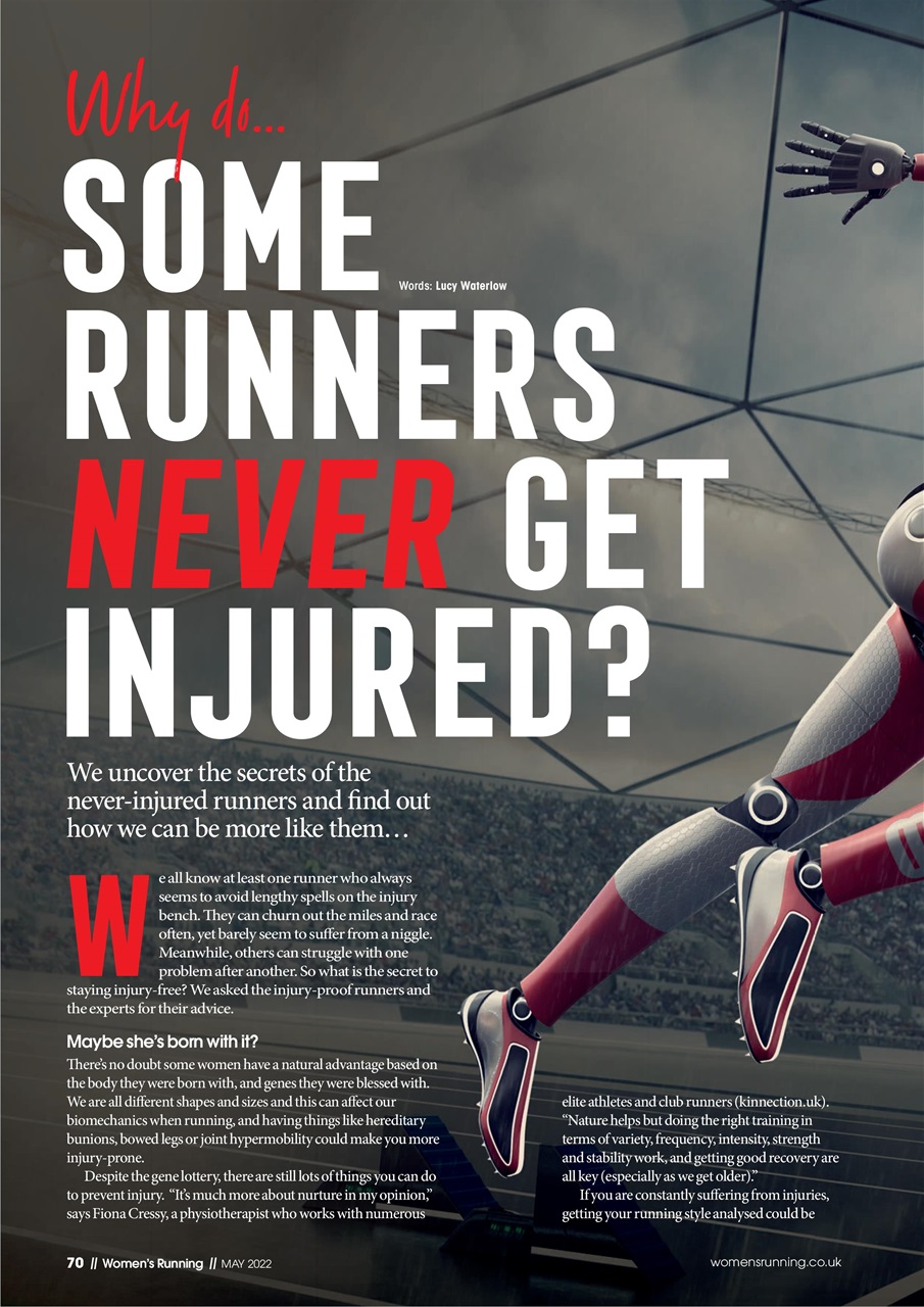 Women’s Running Preview Pages