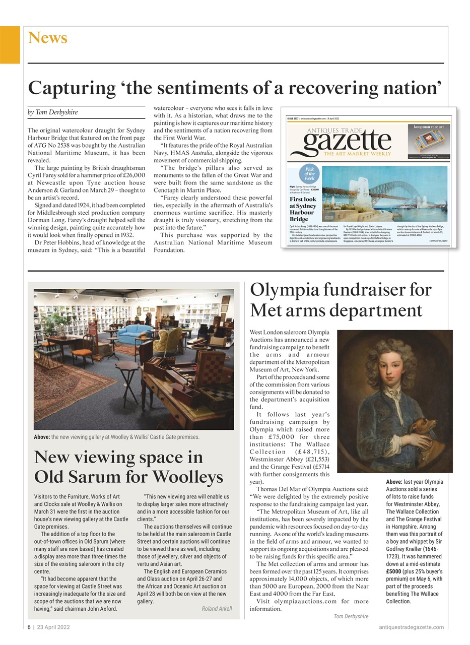 Antiques Trade Gazette Preview Pages