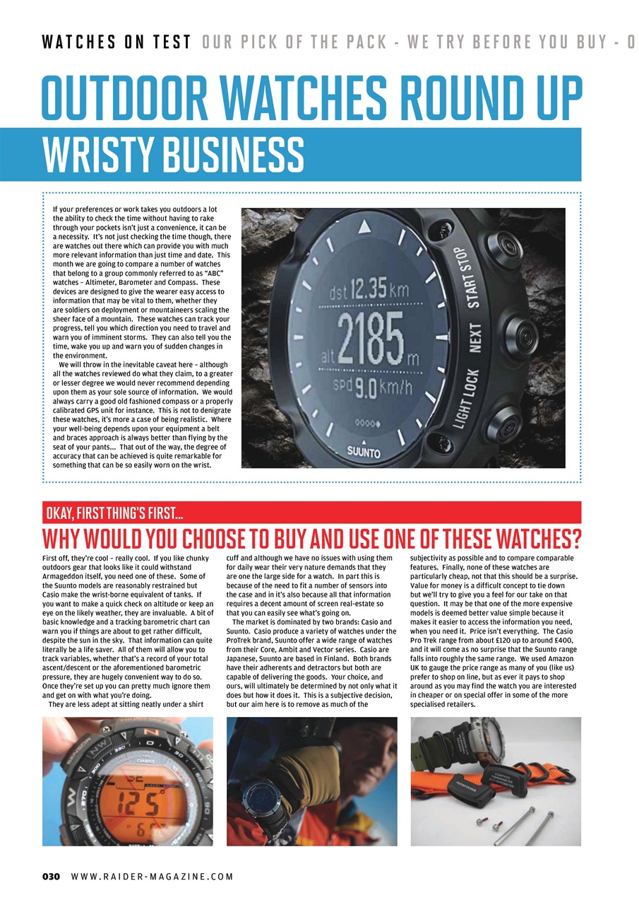 Raider Preview Pages