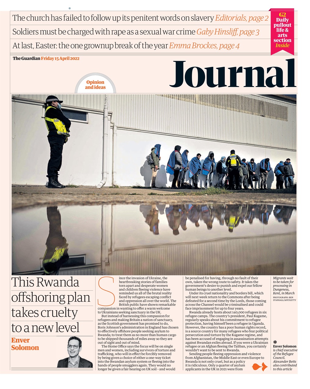 The Guardian Newspaper Preview Pages