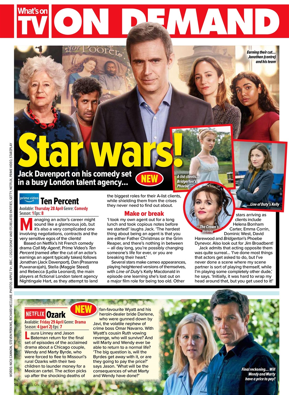 What's on TV Preview Pages