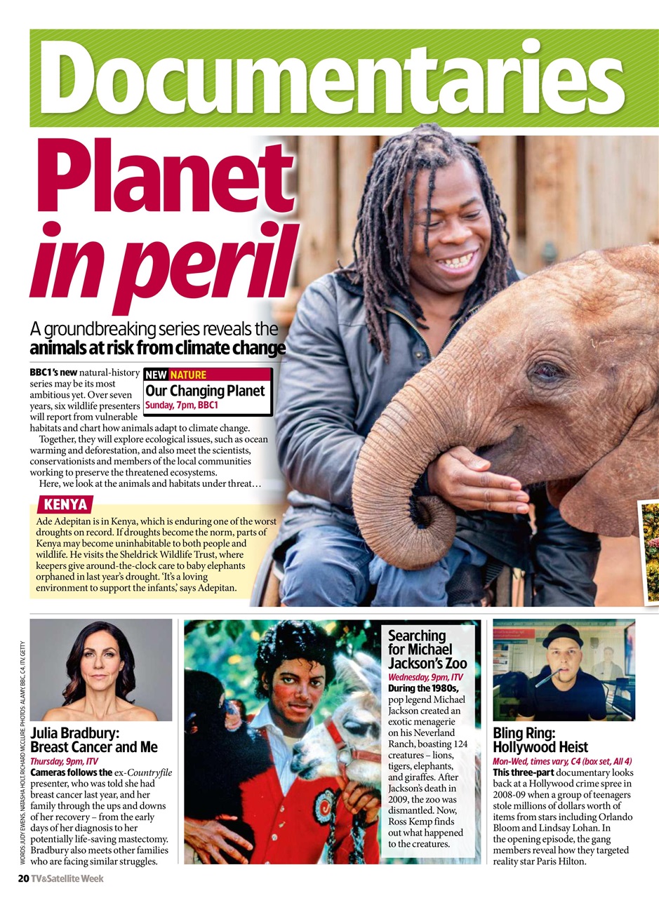 TV & Satellite Week Preview Pages