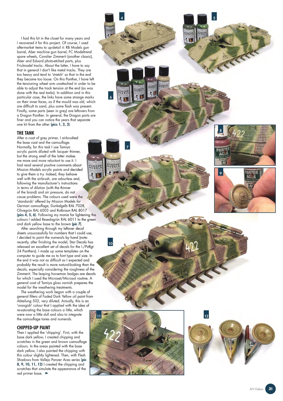 MIM: AFV Edition Preview Pages