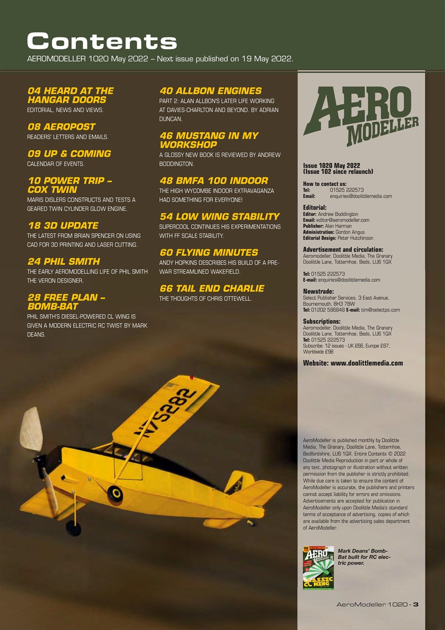 AeroModeller Preview Pages