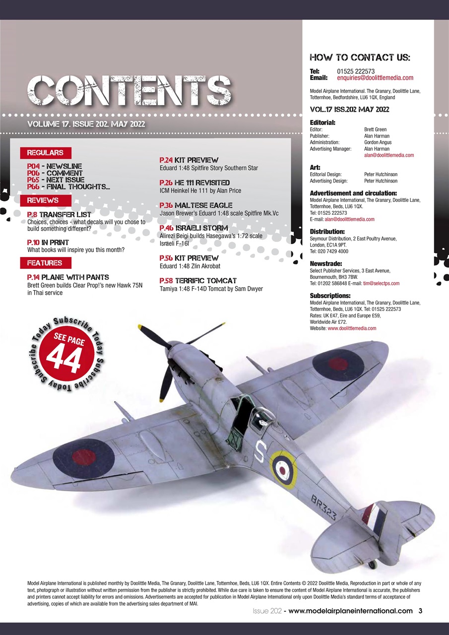Model Airplane International Preview Pages