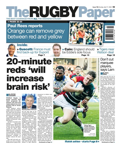 The Rugby Paper issue 17 Apr 2022