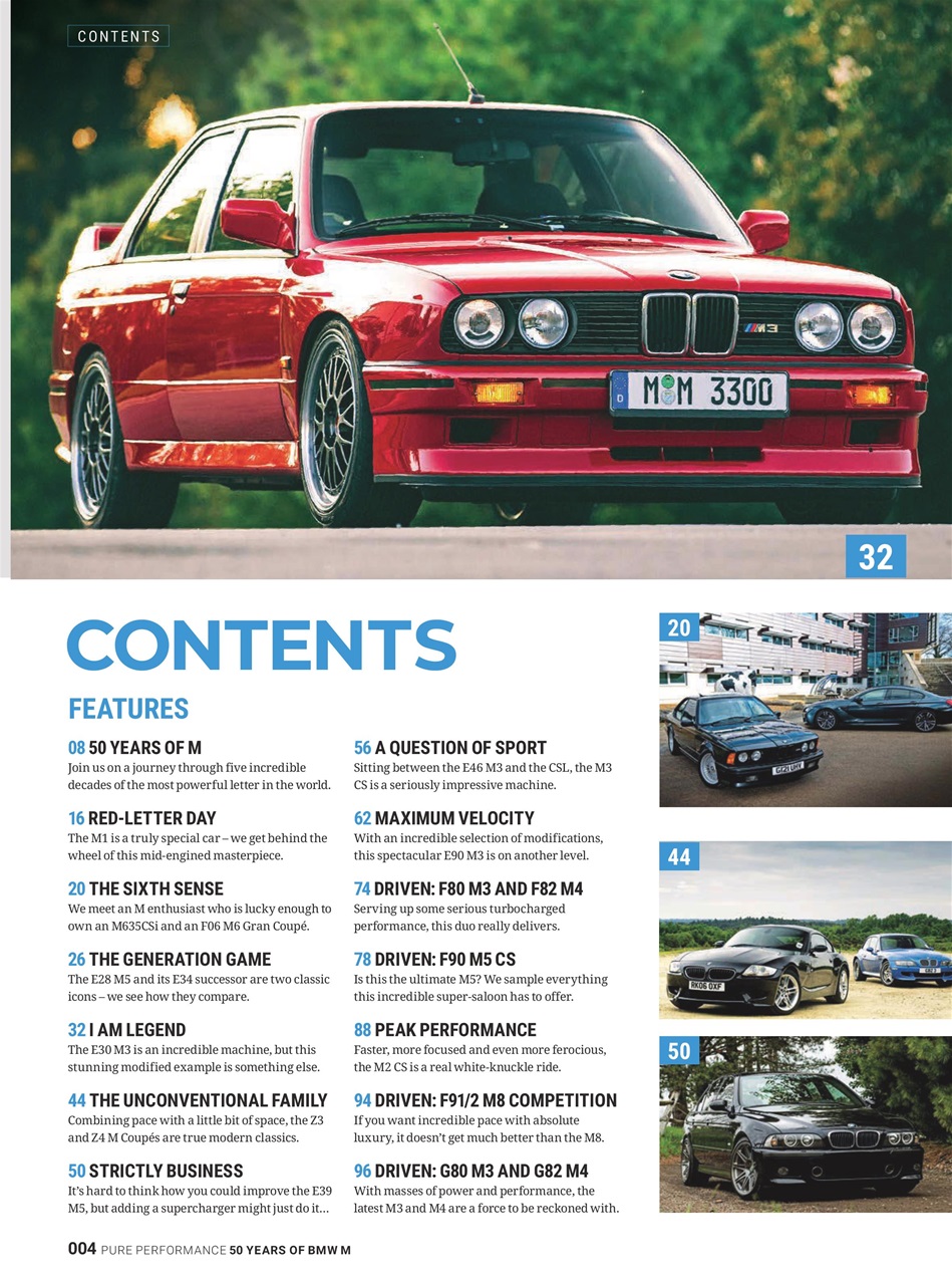 Pure Performance Preview Pages