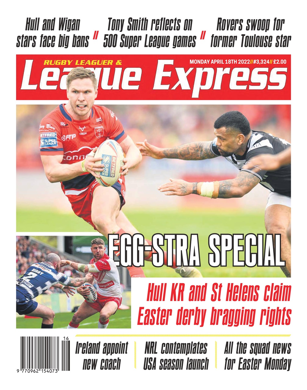 League Express Preview Pages