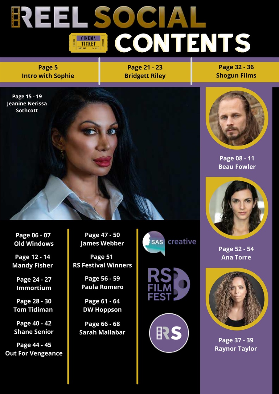 Reel Social Preview Pages