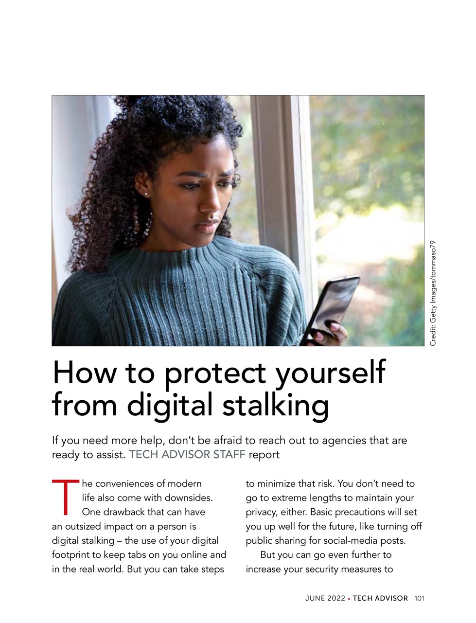 Tech Advisor Preview Pages