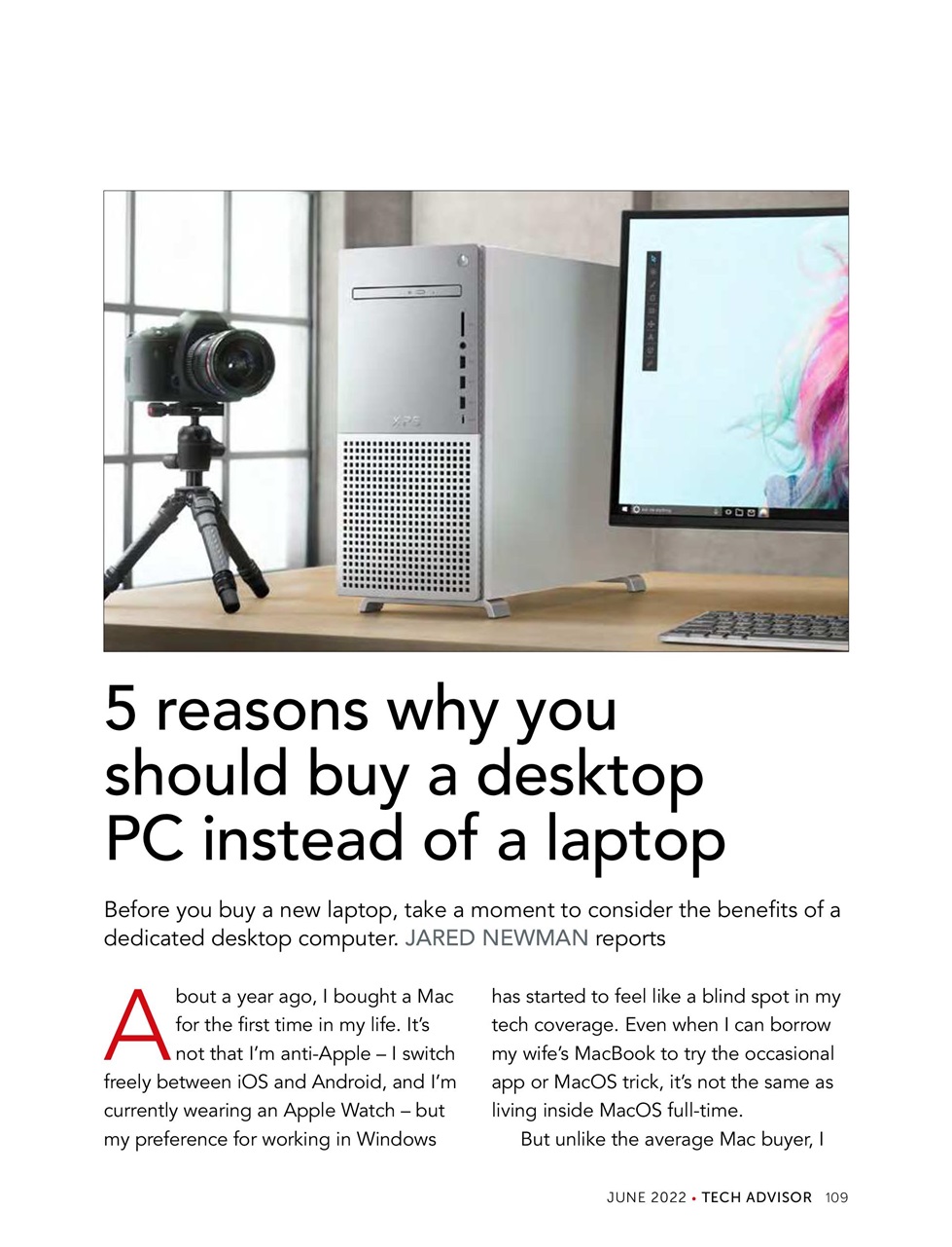 Tech Advisor Preview Pages