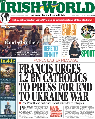 Irish World issue 1821