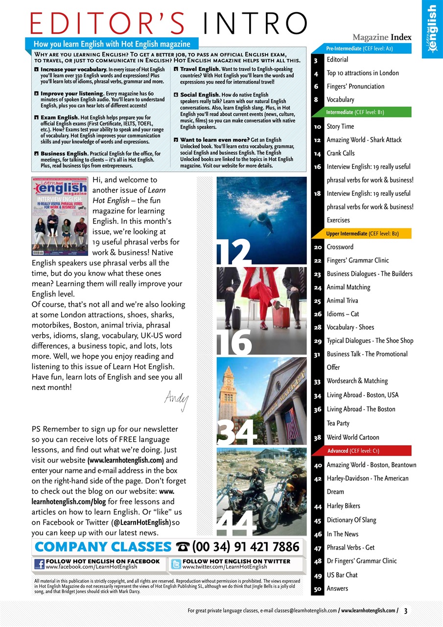 Learn Hot English Preview Pages