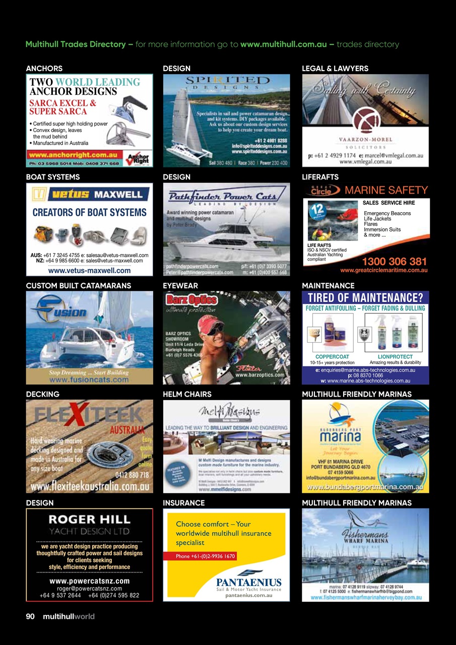 Multihull World Preview Pages