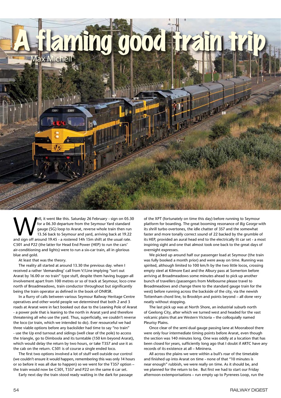 Railway Digest Preview Pages