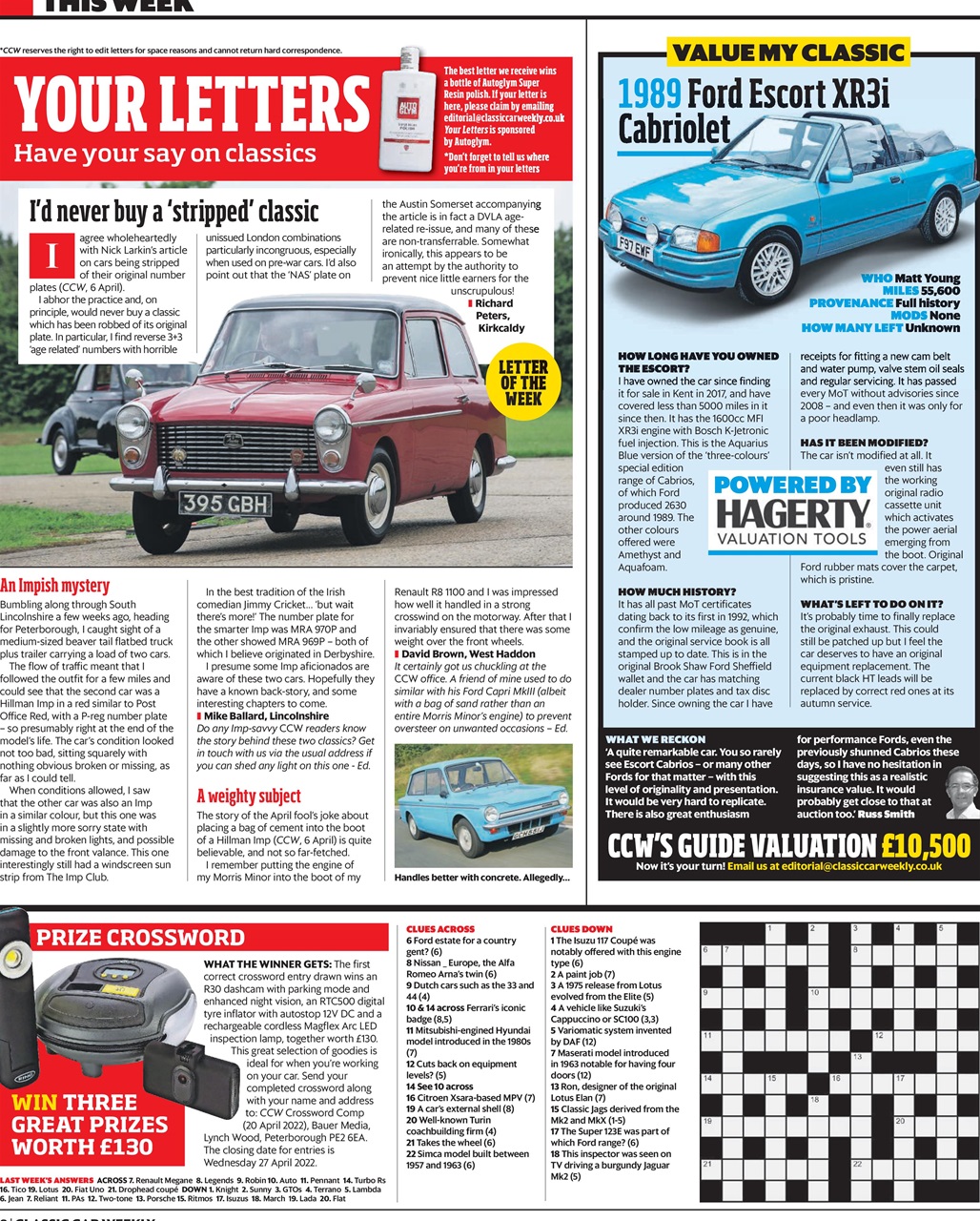 Classic Car Weekly Preview Pages