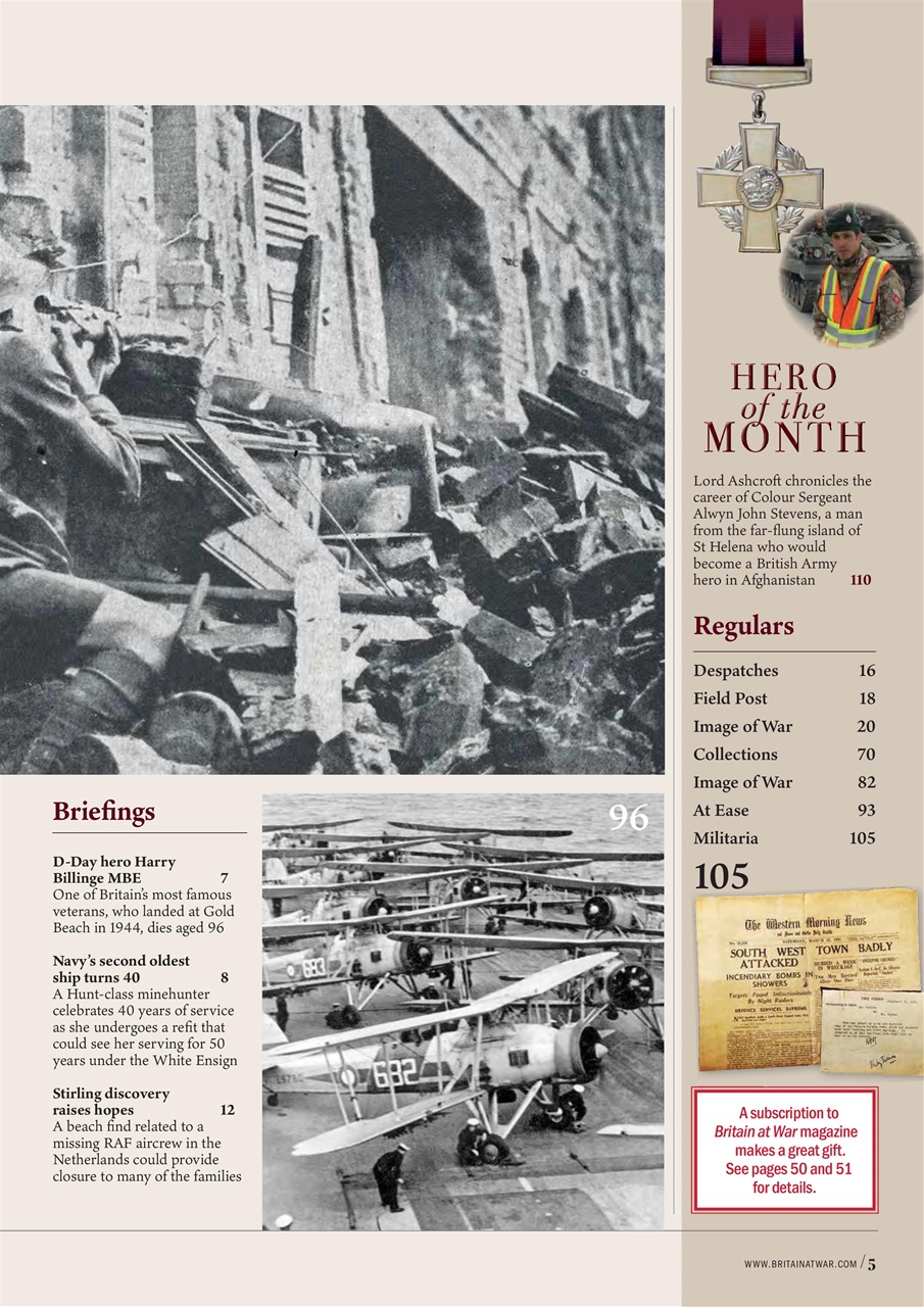 Britain at War Magazine Preview Pages