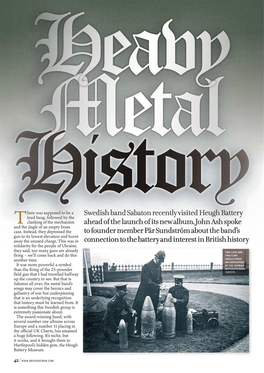 Britain at War Magazine Preview Pages