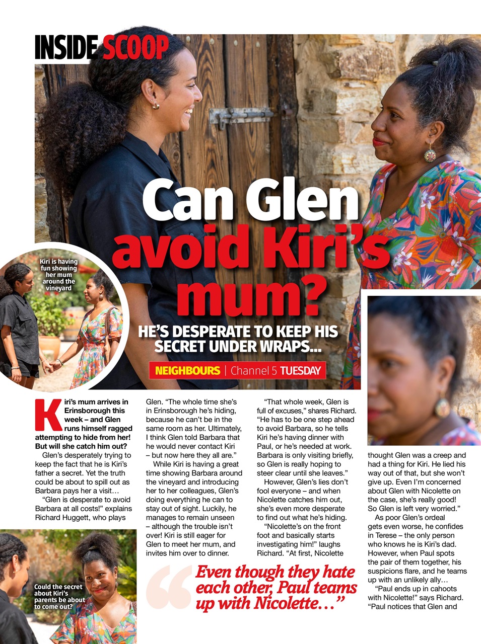 Inside Soap Preview Pages