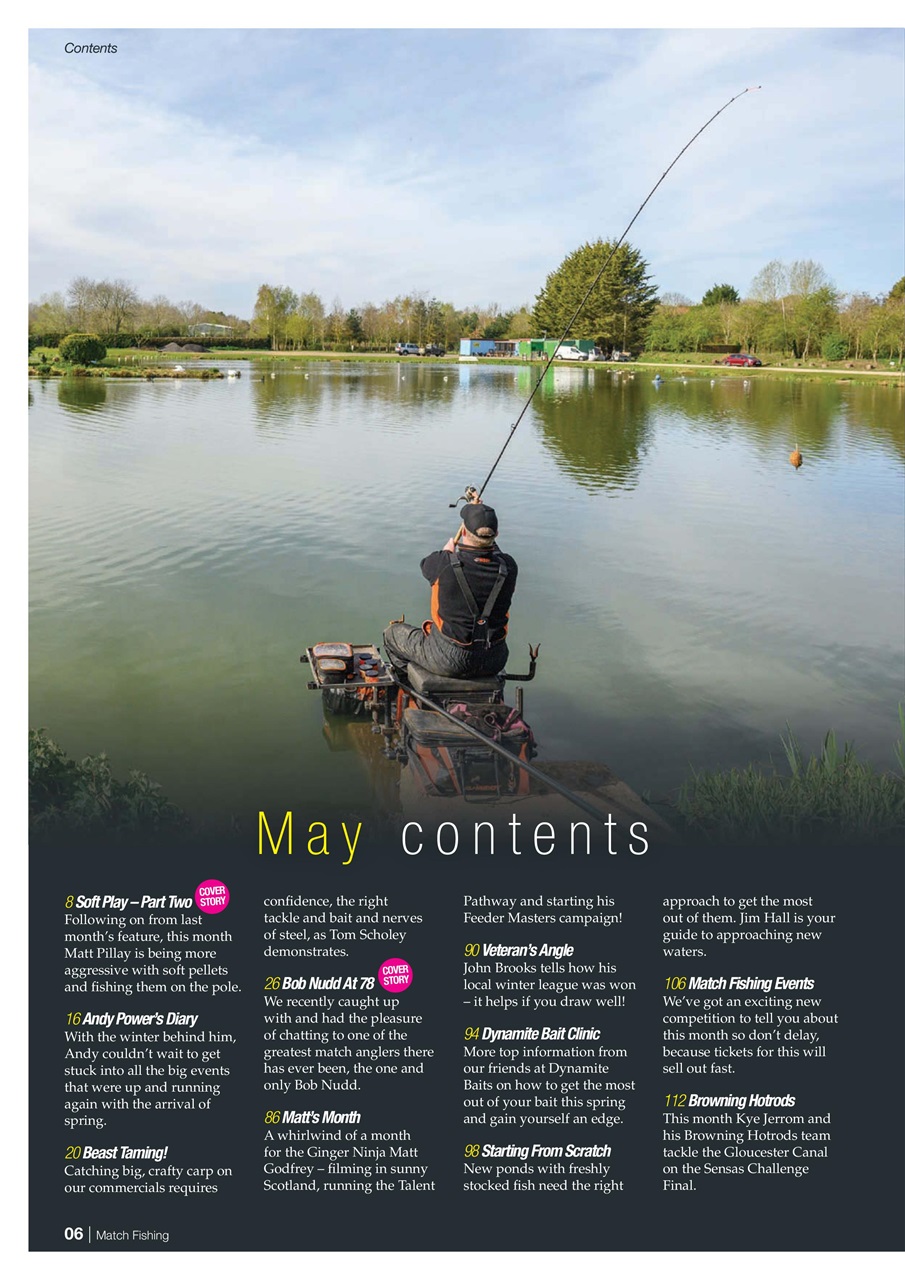 Match Fishing Preview Pages