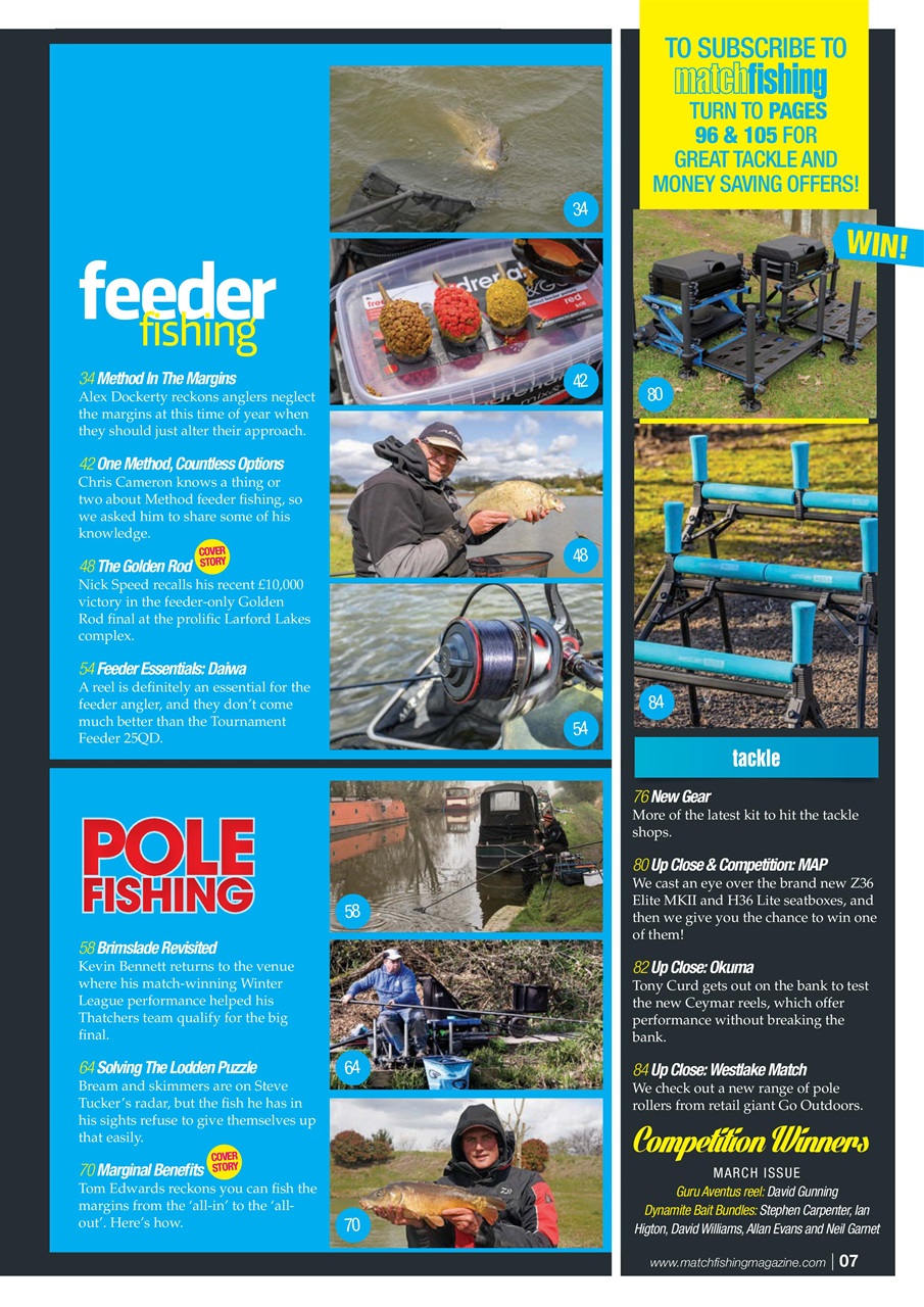 Match Fishing Preview Pages