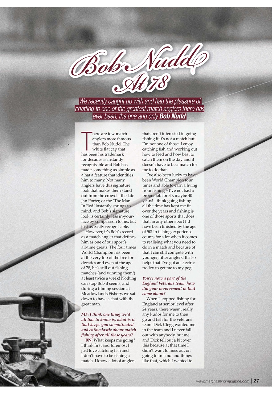 Match Fishing Preview Pages