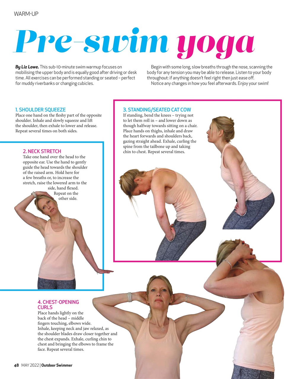 Outdoor Swimmer Preview Pages