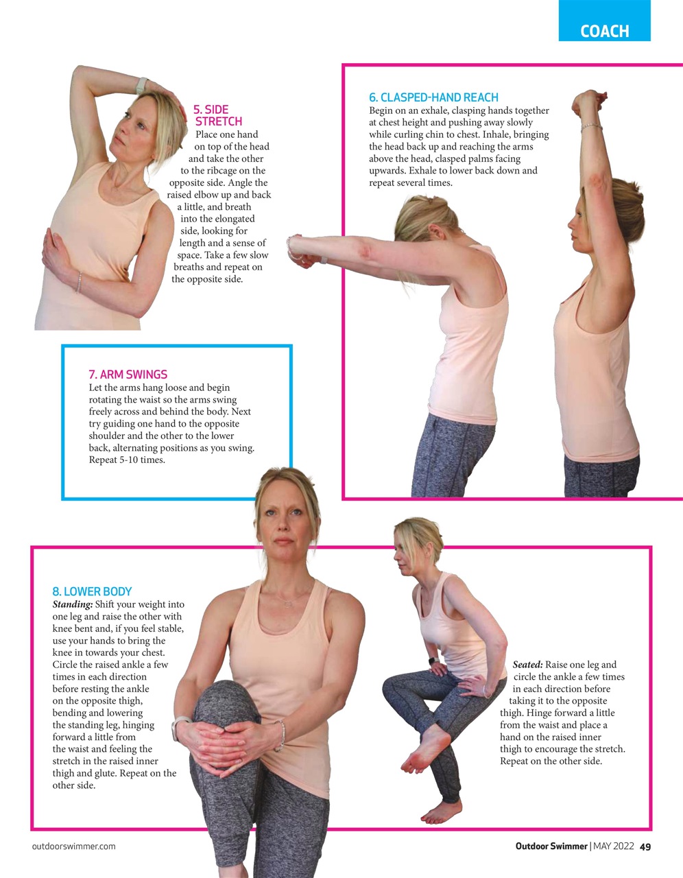 Outdoor Swimmer Preview Pages