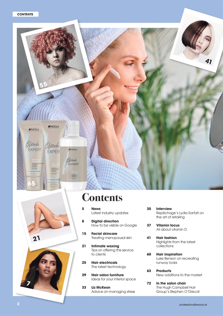 Professional Beauty & HJ Ireland Preview Pages