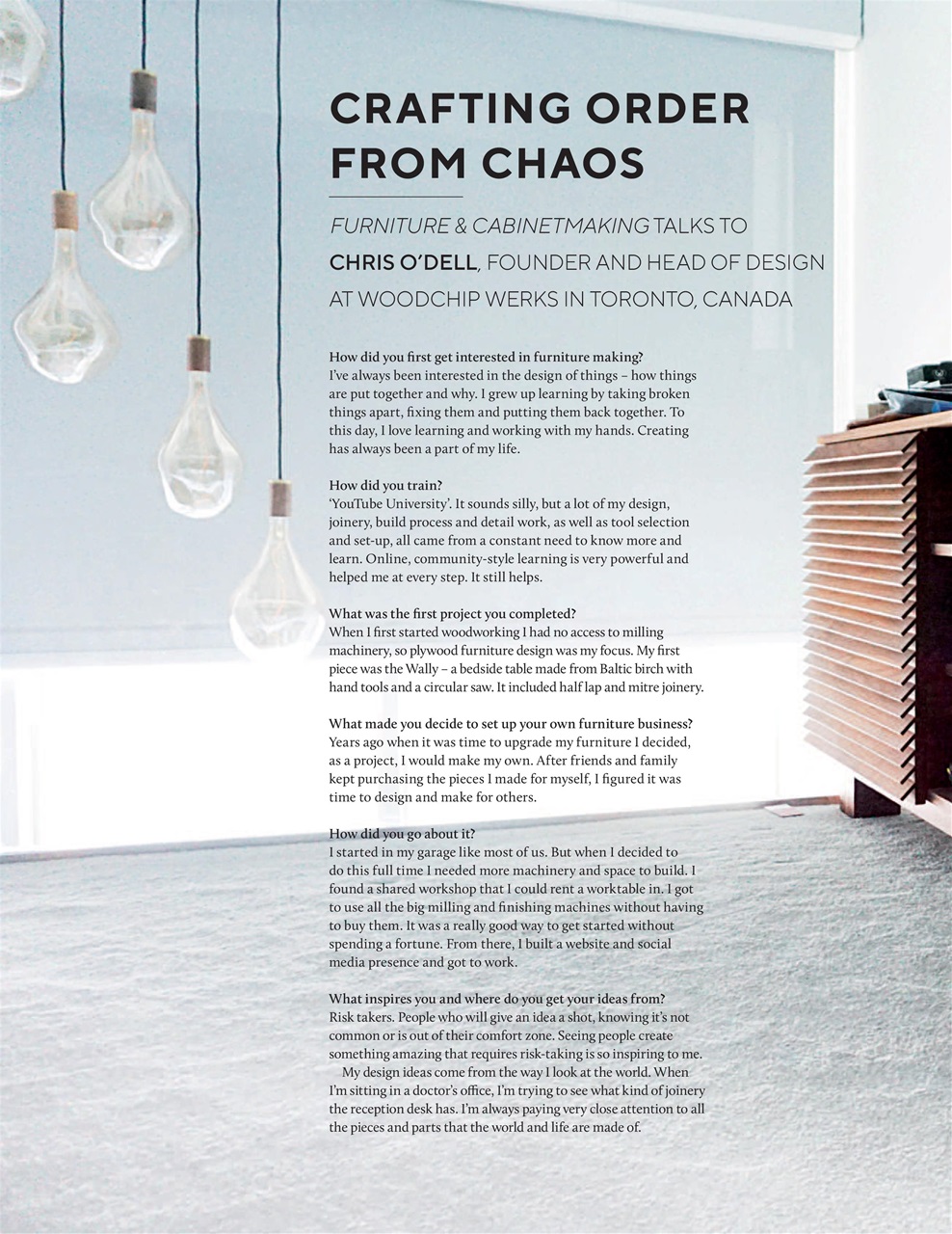 Furniture & Cabinetmaking Preview Pages