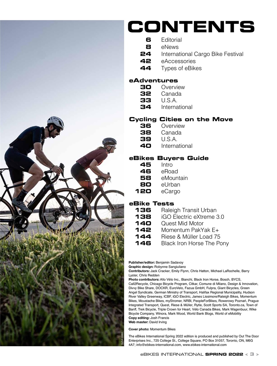 eBikes International Preview Pages