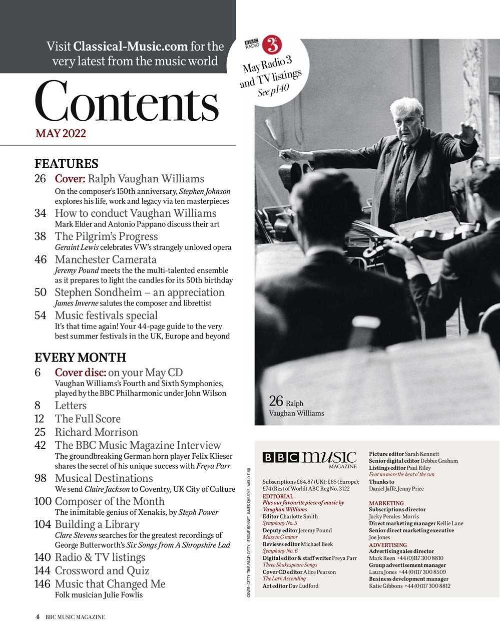 BBC Music Magazine Preview Pages