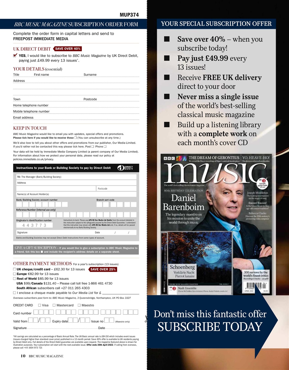 BBC Music Magazine Preview Pages