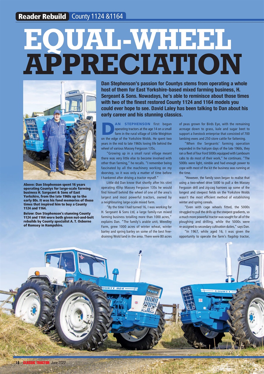 Classic Tractor Preview Pages