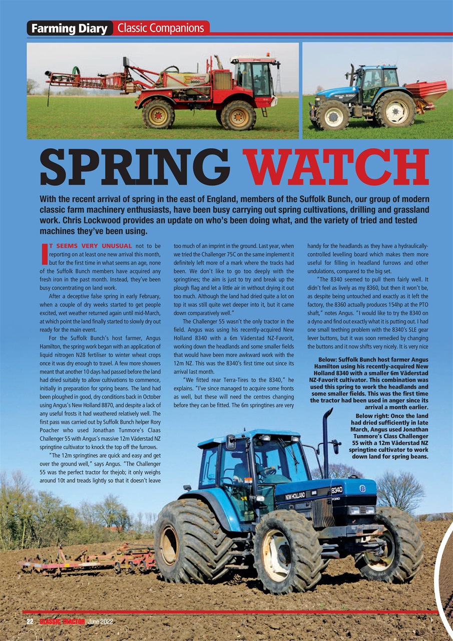 Classic Tractor Preview Pages
