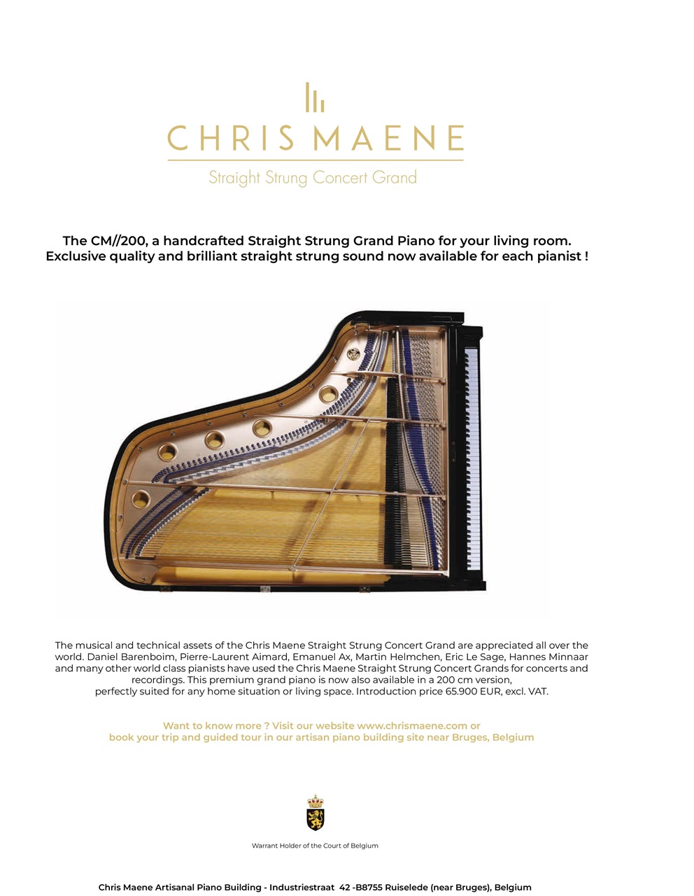 International Piano Preview Pages