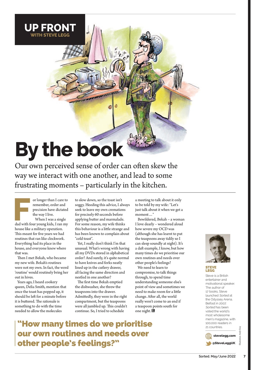 Sorted Magazine – The men's mag with morals Preview Pages