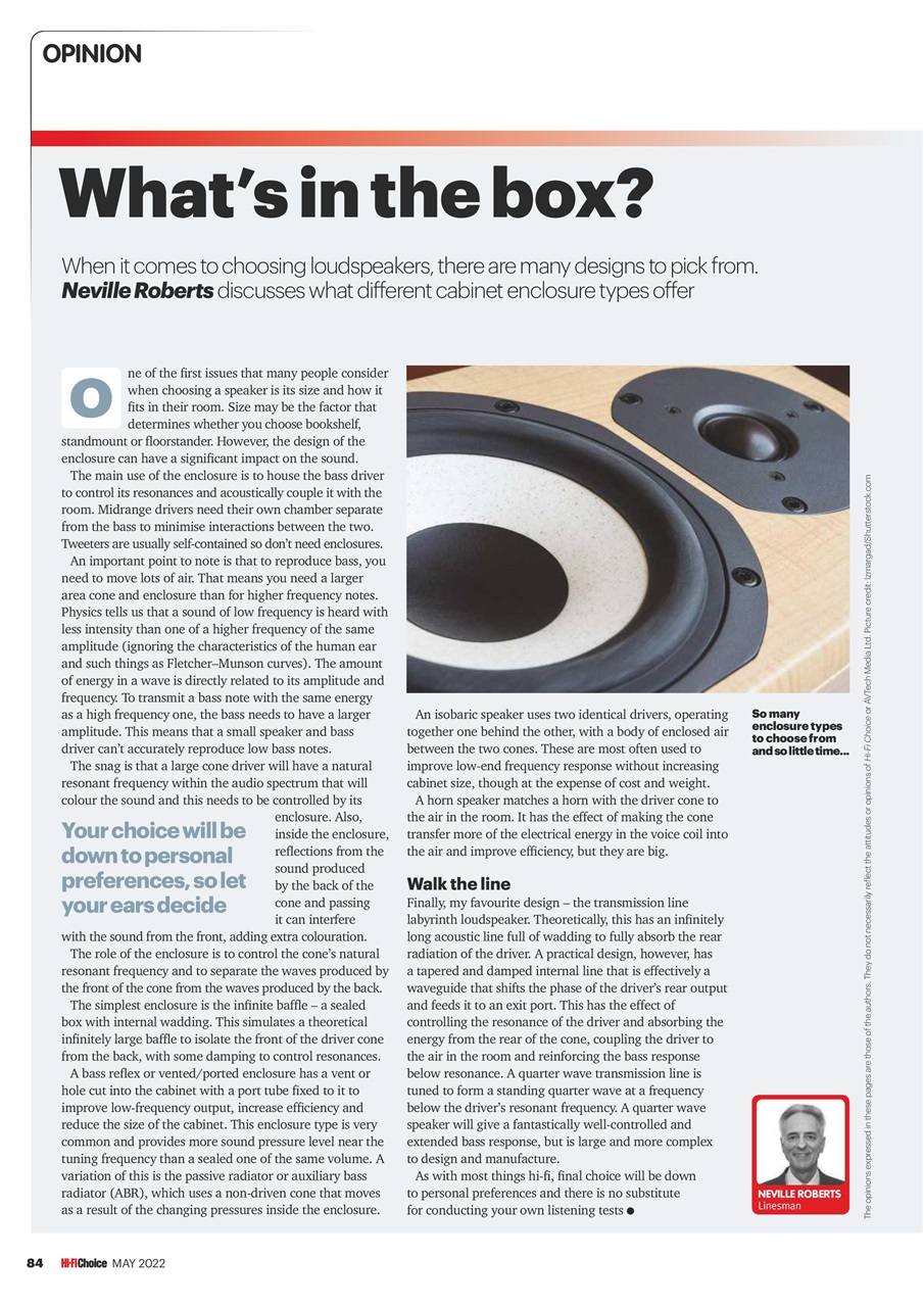 Hi-Fi Choice Preview Pages