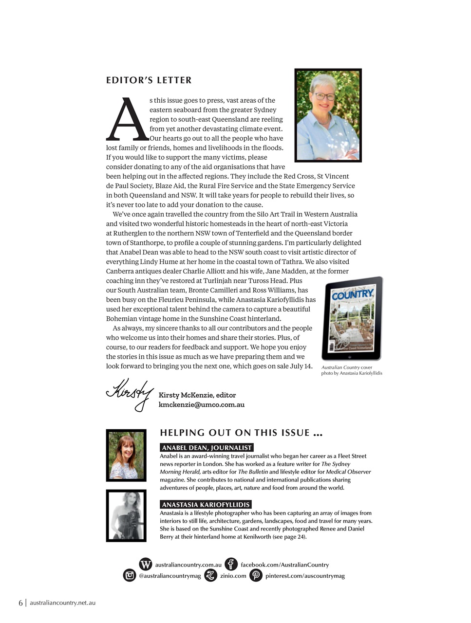 Australian Country Preview Pages