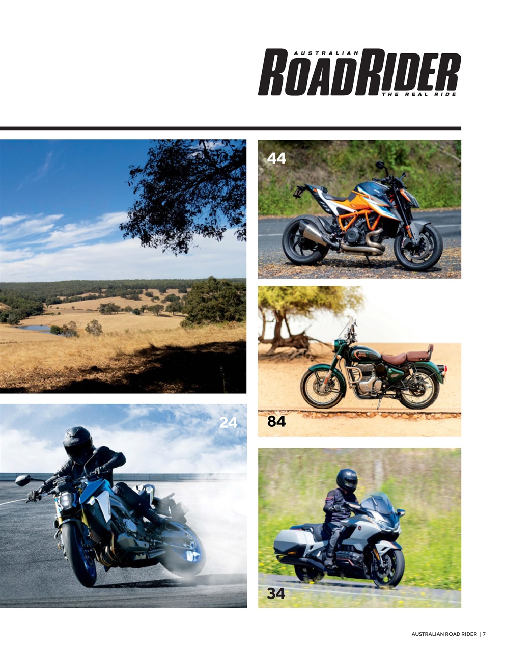 Australian Road Rider Preview Pages