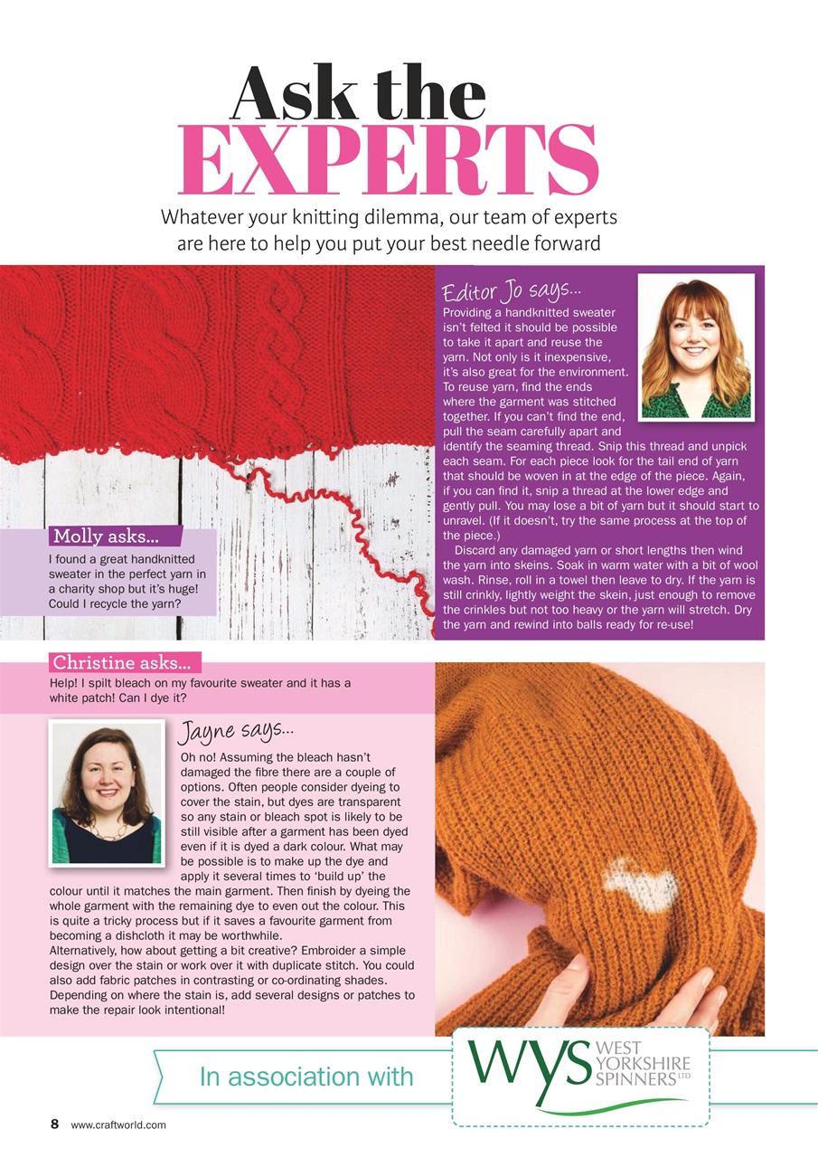 Knit Now Preview Pages