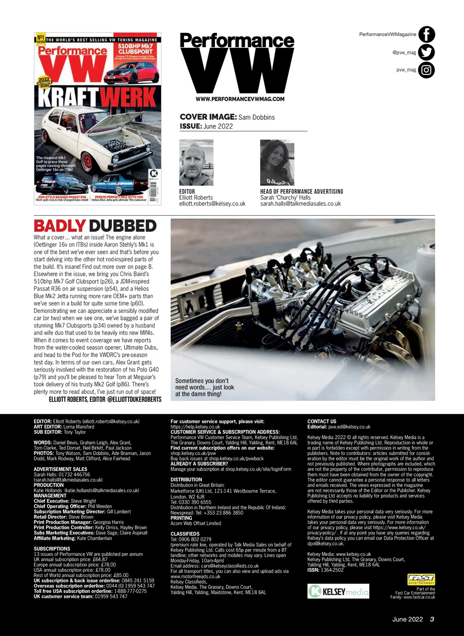 Performance VW Preview Pages